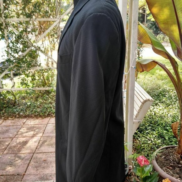 Valentino Sz 42L Blazer 3 Button Sport Coat Jacket - Picture 4 of 8